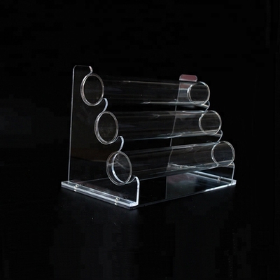 Chiara esposizione acrilica della collana del pendente dei gioielli con Rod acrilico
