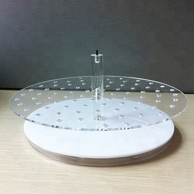 Lucidatura acrilica del cristallo del supporto 3mm dei gioielli del controsoffitto amichevole eco-