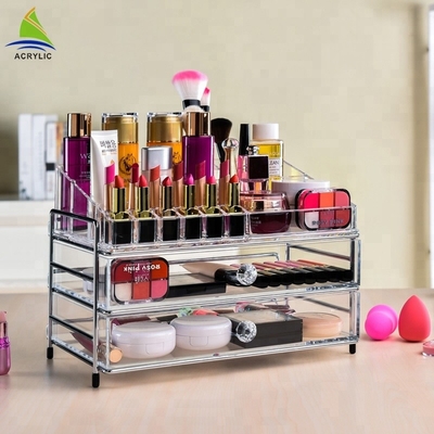Organizzatore di trucco del supporto della compressa per l'insieme cosmetico del regalo