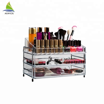 Organizzatore di trucco del supporto della compressa per l'insieme cosmetico del regalo