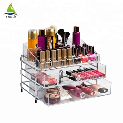 Organizzatore di trucco del supporto della compressa per l'insieme cosmetico del regalo