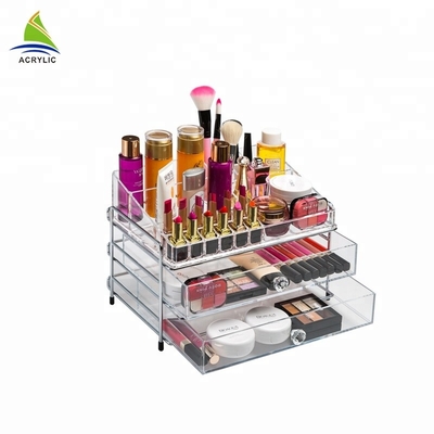 Organizzatore di trucco del supporto della compressa per l'insieme cosmetico del regalo