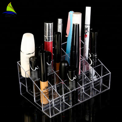 Scatola di stoccaggio cosmetica acrilica acrilica del rossetto di 40 griglie