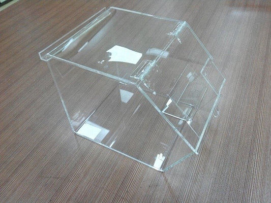 Stoccaggio acrilico leggero di Candy del plexiglass del recipiente di Transaprent Candy