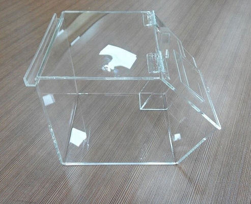 Stoccaggio acrilico leggero di Candy del plexiglass del recipiente di Transaprent Candy