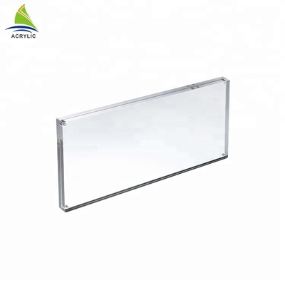 Struttura acrilica fissata al muro magnetica acrilica su ordinazione della foto della cornice