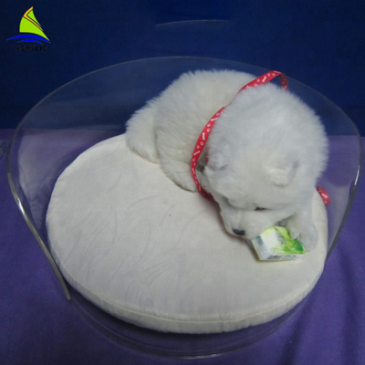 Letto acrilico del progettista del rifornimento della fabbrica dell'OEM/letto di sofà per il cane di animale domestico fatto a mano