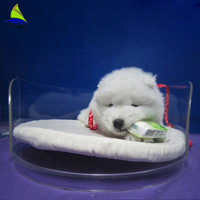 Letto acrilico del progettista del rifornimento della fabbrica dell'OEM/letto di sofà per il cane di animale domestico fatto a mano