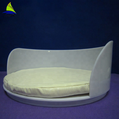 Letto acrilico del progettista del rifornimento della fabbrica dell'OEM/letto di sofà per il cane di animale domestico fatto a mano