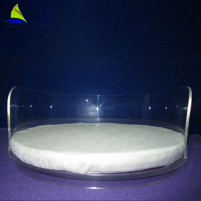 Letto acrilico del progettista del rifornimento della fabbrica dell'OEM/letto di sofà per il cane di animale domestico fatto a mano