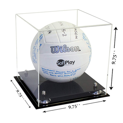 Contenitori acrilici acrilici dell'esposizione della scatola di presentazione del negozio per servizio dell'OEM di pallavolo