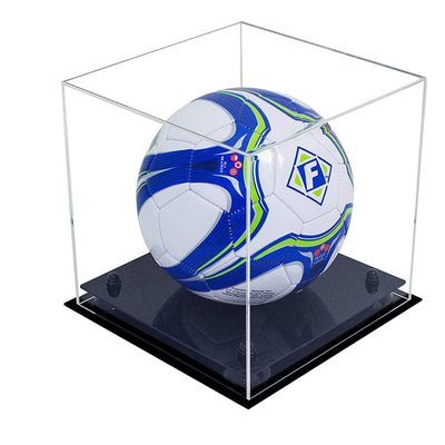 Contenitori acrilici acrilici dell'esposizione della scatola di presentazione del negozio per servizio dell'OEM di pallavolo