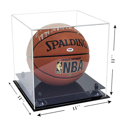 Tempo di impiego lungo del cubo di PMMA del contenitore per esposizione del contenitore per esposizione acrilico acrilico di pallacanestro
