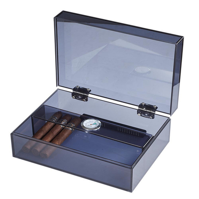 Scatola di presentazione acrilica su misura di grado superiore del sigaro del humidor