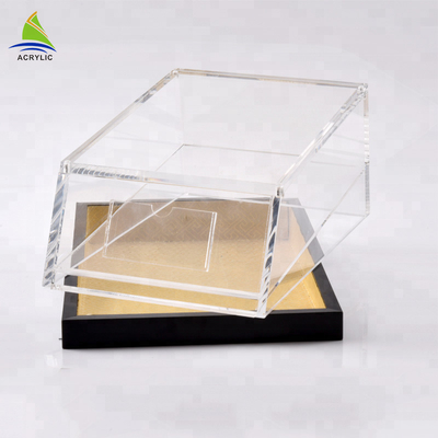 Scatola acrilica quadrata su ordinazione d'imballaggio del ginseng della scatola di alto stoccaggio del plexiglass