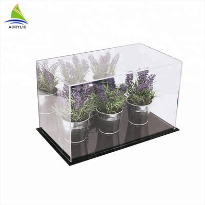 Contenitore per esposizione acrilico amichevole eco- dell'acrilico del giocattolo del plexiglass della scatola di stoccaggio