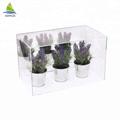 Contenitore per esposizione acrilico amichevole eco- dell'acrilico del giocattolo del plexiglass della scatola di stoccaggio
