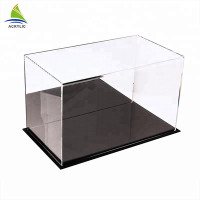 Contenitore per esposizione acrilico amichevole eco- dell'acrilico del giocattolo del plexiglass della scatola di stoccaggio