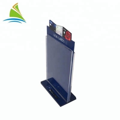 I supporti da tavolo acrilici moderni del segno di PMMA personalizzano l'alta durezza di forma