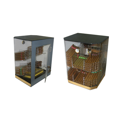armadietto di esposizione acrilico del sigaro del Humidor del contenitore per esposizione del controsoffitto dell'acrilico di 6mm
