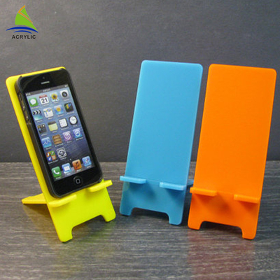 Telefono cellulare acrilico del negozio del perspex acrilico variopinto dell'esposizione che mostra supporto