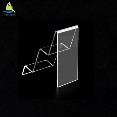 Esposizione acrilica astuta cristallina del telefono del supporto mobile ultra trasparente