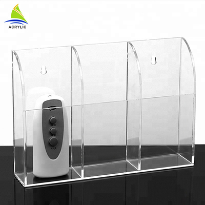 Supporto acrilico fissato al muro del contenitore di plexiglass dello scaffale di stoccaggio del telefono cellulare dell'esposizione del negozio