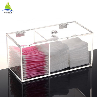 1L rimuovono il supporto acrilico del tampone del cotone del cuscinetto di cotone e dell'organizzatore di Q-Tip