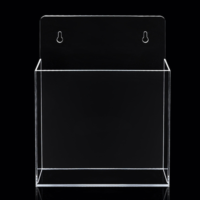 Supporti acrilici dell'opuscolo dell'OEM, supporto fissato al muro dell'opuscolo A4 della plastica 1/3