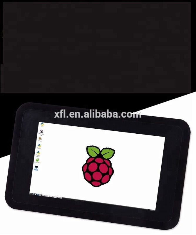 Lampone compatibile pi 3 B di modello del LED TFT del touch screen dell'esposizione di Tylus del lampone pi 7 della cassa a 7 pollici dello schermo attivabile al tatto